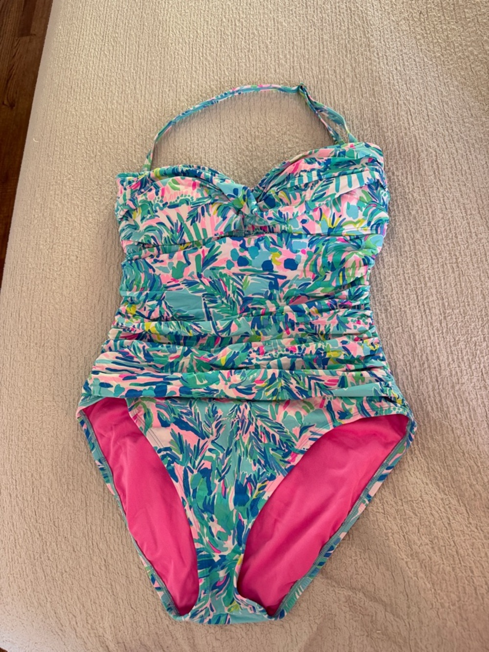 Lilly Pulitzer Cabana Cocktail Swim Once Piece size 10
